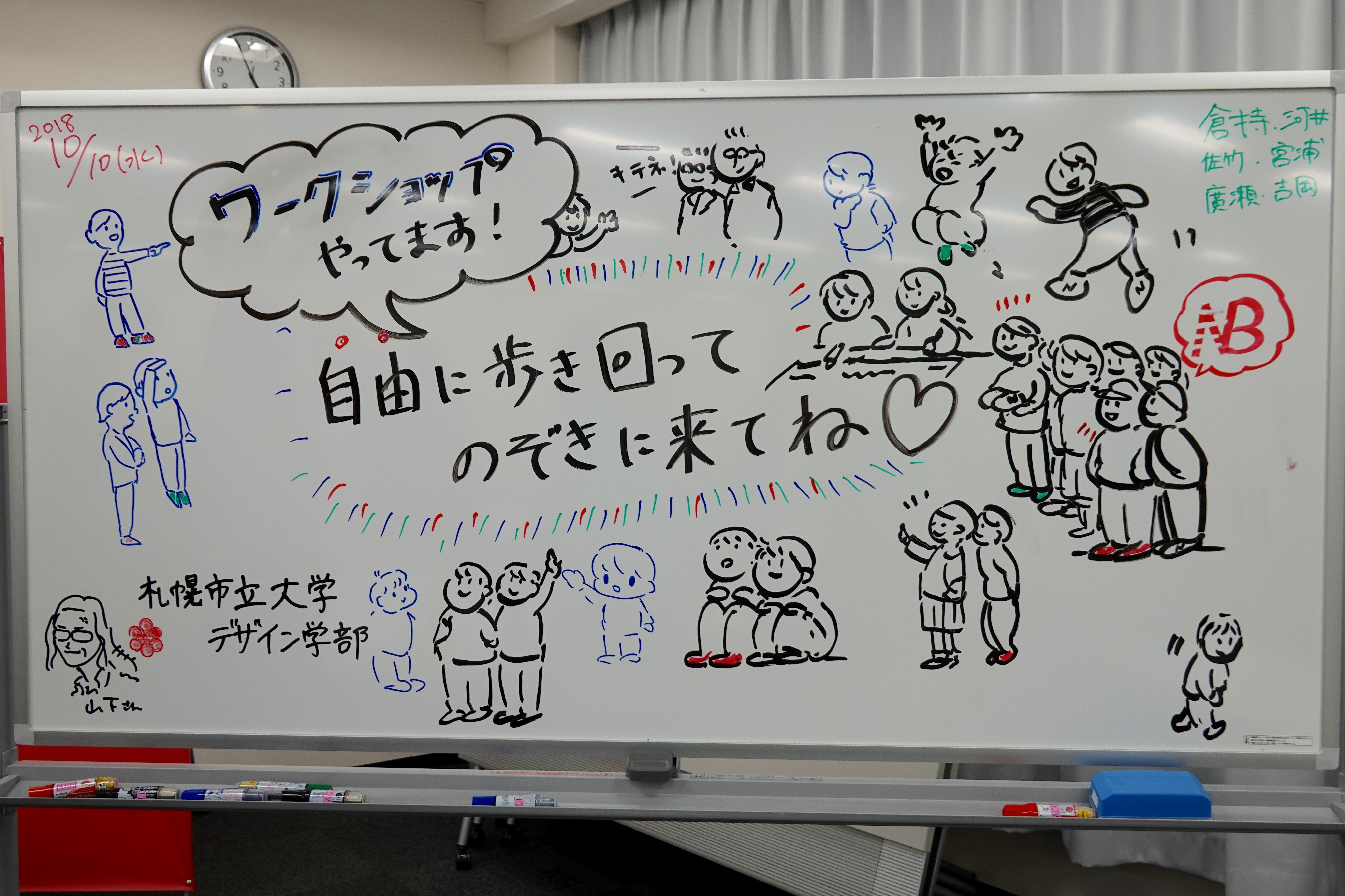 No Mapsのconferenceで本学学生がワークショップに参加しました 札幌市立大学