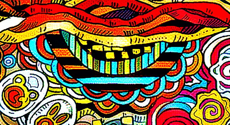 デザイン学部2年生によるフードグラフィック・イルミネーション3作品