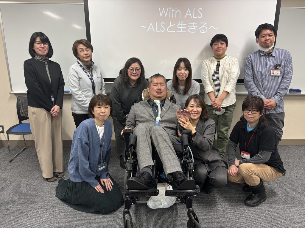 看護学研究科博士前期課程 在宅看護学演習 ゲストスピーカーに筋